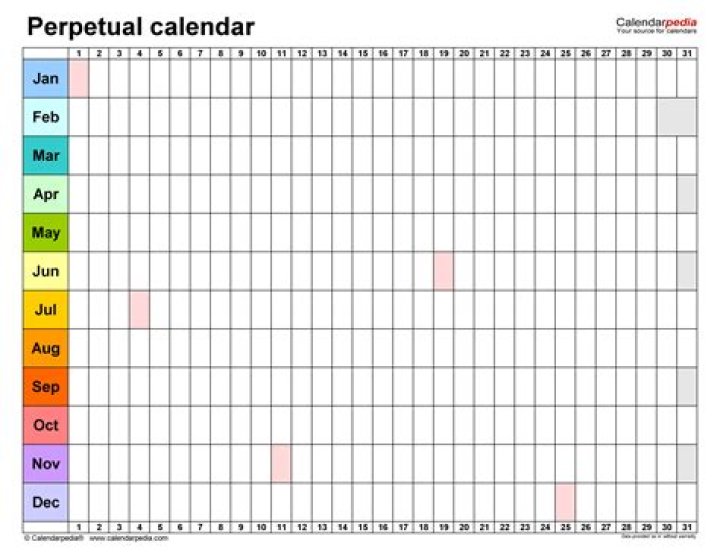 Perpetual Calendar