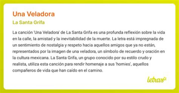 Una Veladora Letras - Una Veladora Traducciones